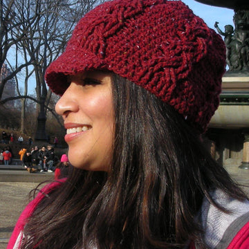 Suzanne's Brimmed Hat to Crochet