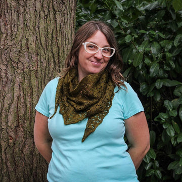Mossy Bark Shawlette