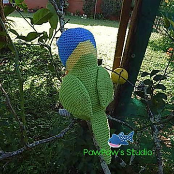 Amigurumi Rainbow Lorikeet Pattern No.31