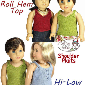 Shoulder Plaits - 18" Dolls
