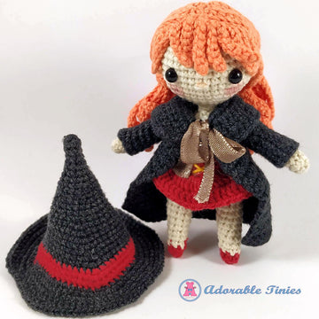 Mina the Fire Witch Amigurumi