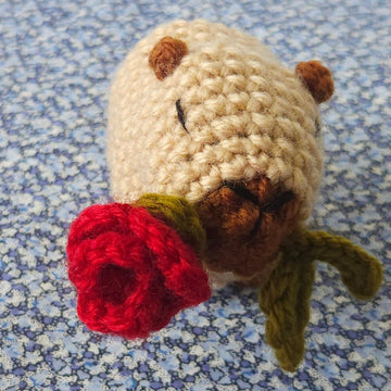 Valentine's Capybara Rose