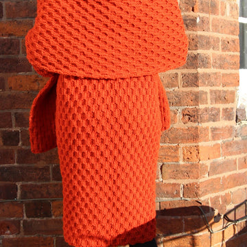 Honeycomb Coat and Shawl