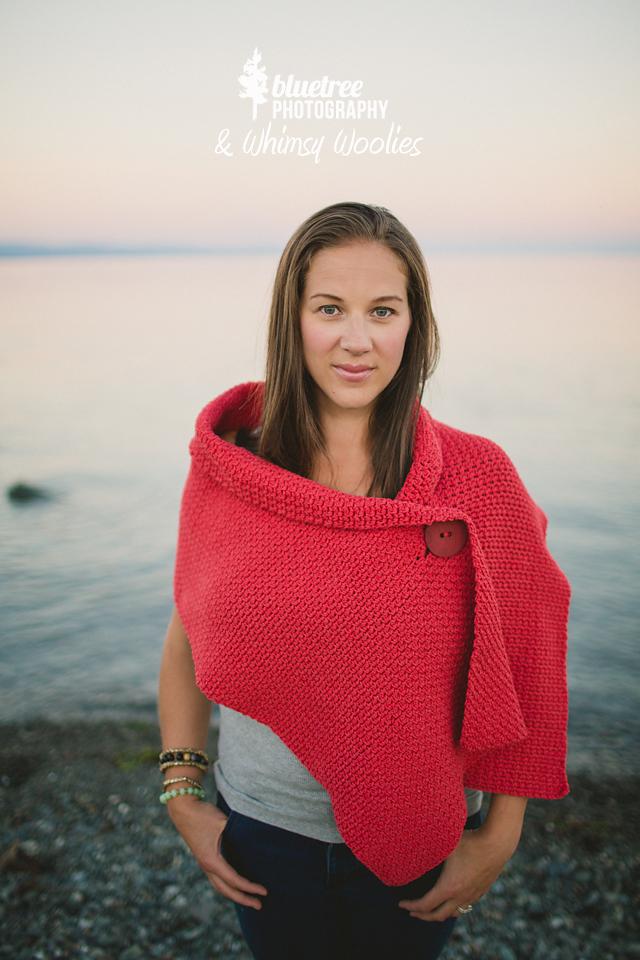 Button Wrap Shawl