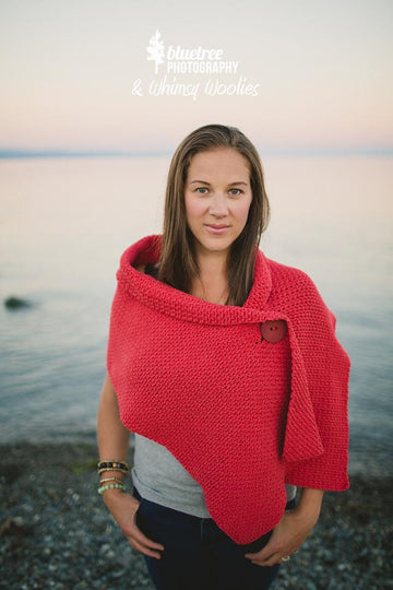 Button Wrap Shawl