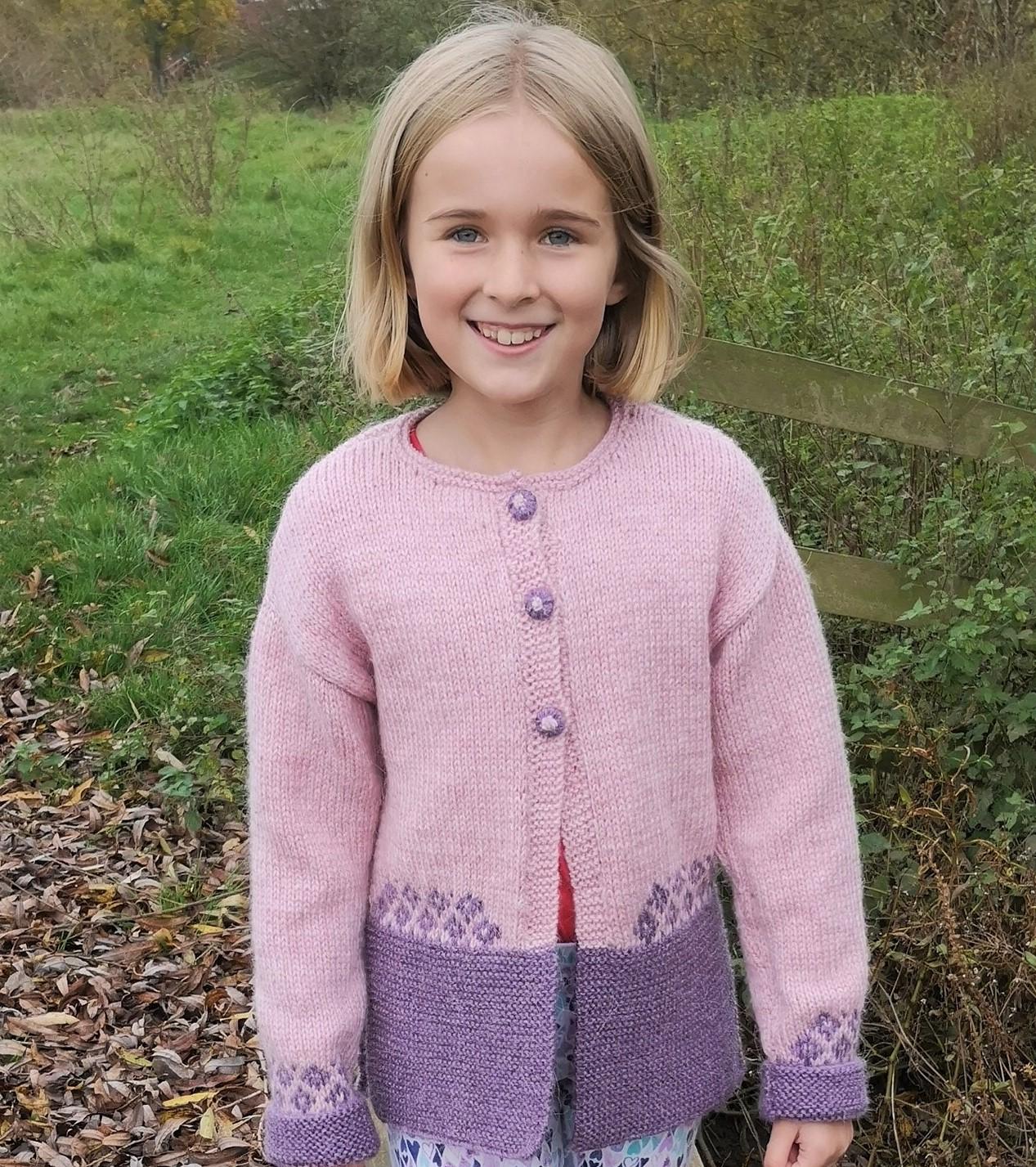 Girl's Flower Jacket