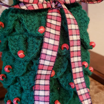 Christmas Tree Wine Bag