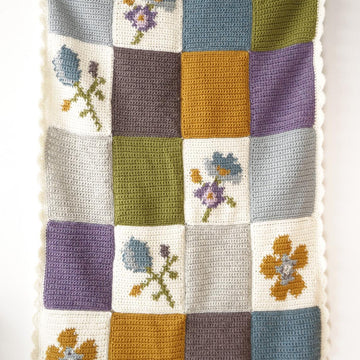 Pippa Patchwork Baby Blanket