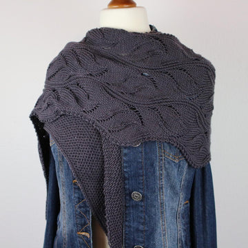 Kntting Pattern Shawl - "Harmony" Lace Shawl - Advanced Knitting Pattern - EN & DE