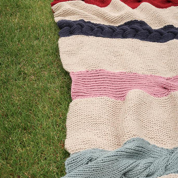 Quartet Cable Blanket