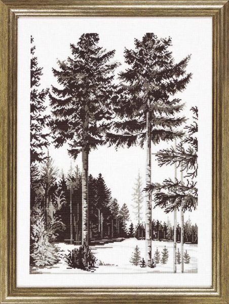 Permin Tree Graphics Cross Stitch Kit