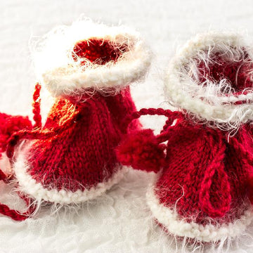 Santa Winter Booties