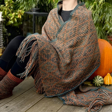 Pumpkin Vines Shawl