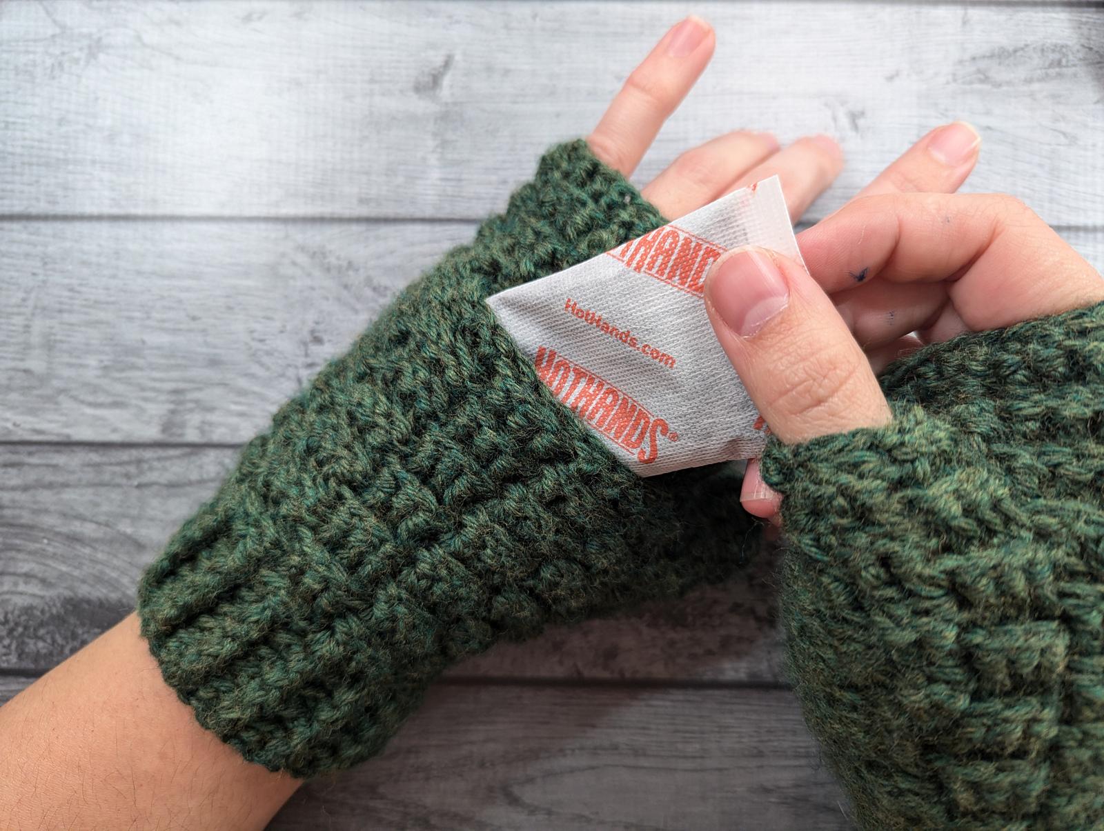 Hot Pockets Fingerless Gloves