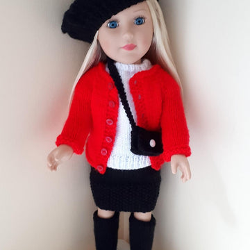 Black Boots for Doll