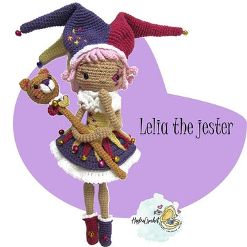 Lelia the jester doll