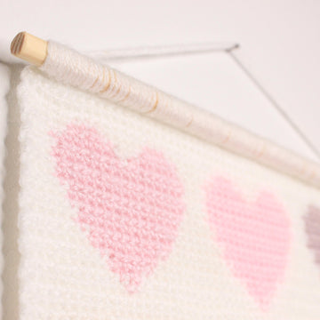 Endless Hearts Wall Hanging