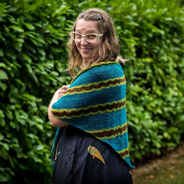 Cascade Range Shawl