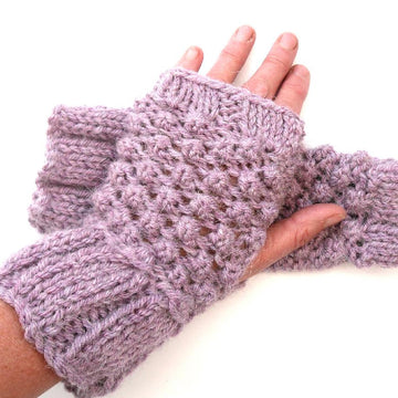 Berry Cowl and Gloves