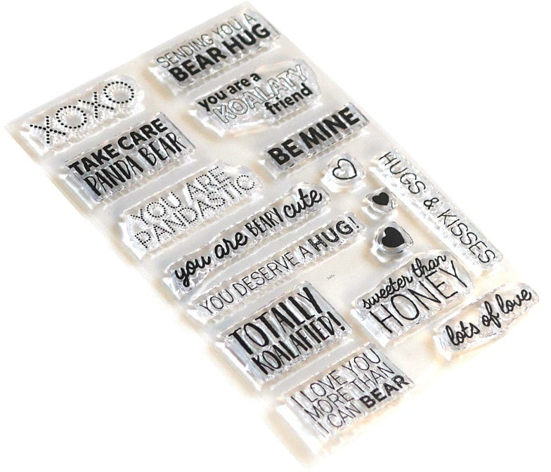 Elizabeth Craft Designs Elizabeth Crafts Clear Stamps - Bear Hugs