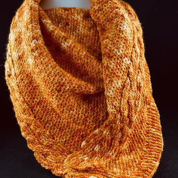"Kiss Me! I'm Irish!" Crochet Scarf/Shawl