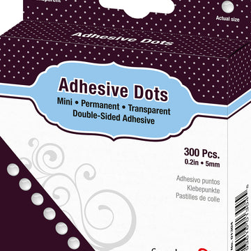 3L Dodz Adhesive Dot Roll - Mini .0625" 300/Pkg