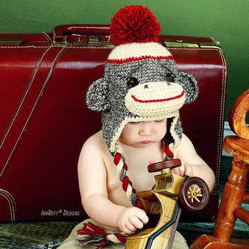 Spunky The Sock Monkey Hat