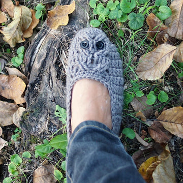 Owl slippers