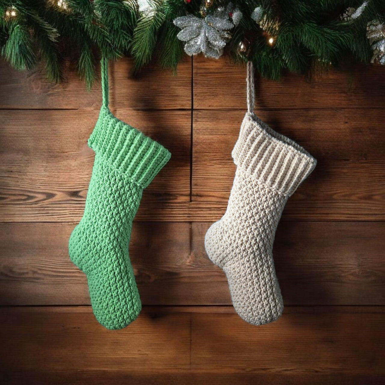 Alpine Christmas Stocking
