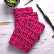 Sweet Pea Fingerless Mitts