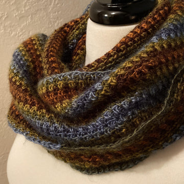 Easy Crochet Infinity Cowl Pattern