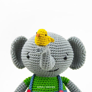 Martin the amigurumi Elephant