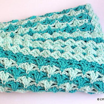 Chunky Crochet Baby Blanket It's a Boy!