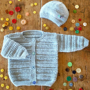 Carmel Cardi and Hat - Bc105