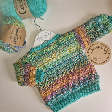 Crochet Sweater Pattern for Kids Easy Baby Jumper Pattern Beginner Toddler Pullover Crochet Winter Crochet PDF Handmade Baby Clothes DIY