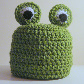 Frog Hat Newborn to Adult