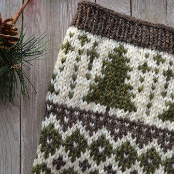 Winter Pine Cowl
