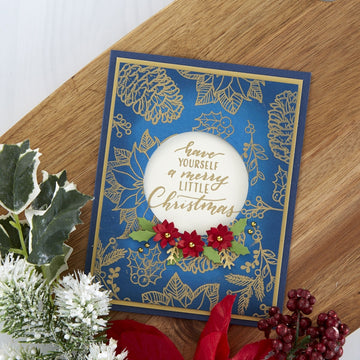Spellbinders Clear Acrylic Stamps - Merry Little Christmas