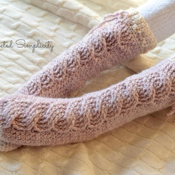 Big Bold Cabled Slipper Socks & Footies (Kids)