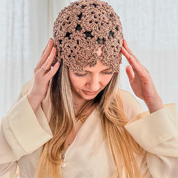 Flower Boho Beanie