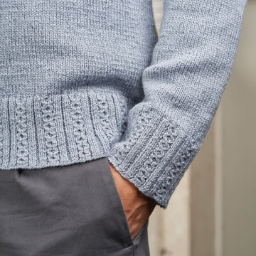 Rio Sweater in Rowan Island Blend Fine - ZB296-00002-DE - Downloadable PDF