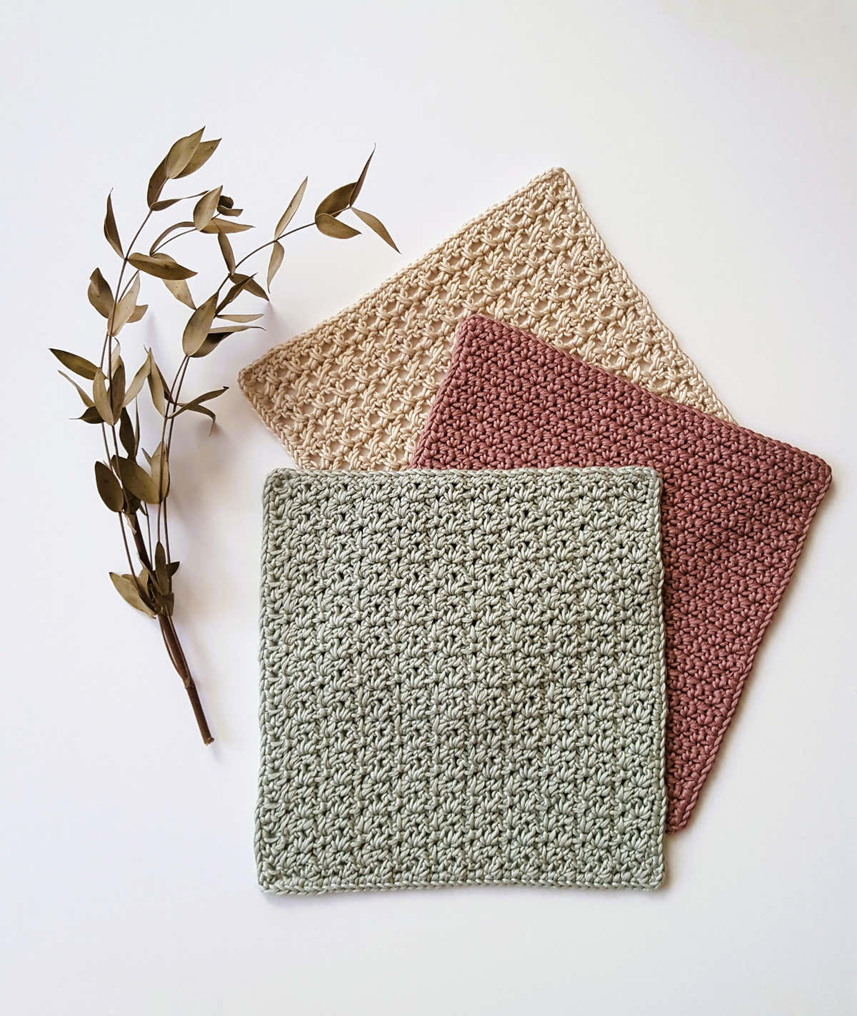 Rustic Kitchen Dishcloth Set