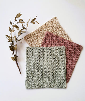 Rustic Kitchen Dishcloth Set