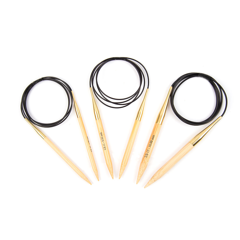 Craftsy 47 Inch Bamboo Circular Needles - (1 Pair)