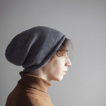 Men`s Slouchy Beanie - Super simple beanie + VIDEO