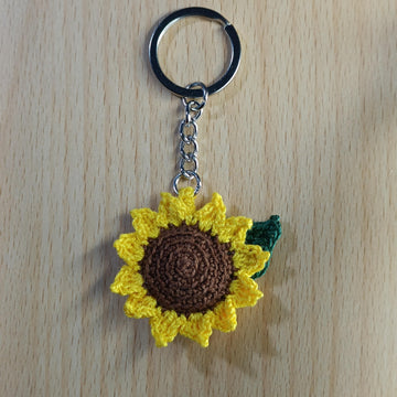 Sunflower Keychain