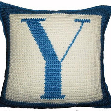 Letter Y Throw Pillow