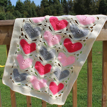 Little Heart Baby Blanket