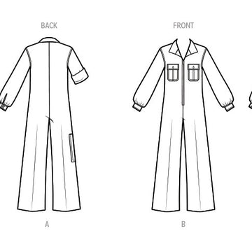 Simplicity Misses' Vintage Jumpsuit S9700 - Sewing Pattern