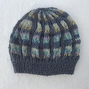 Sock Yarn Destash Hat